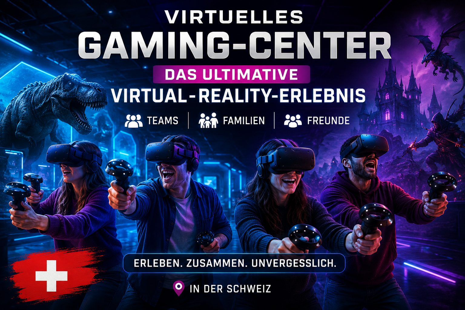 Virtuelles Gaming-Center